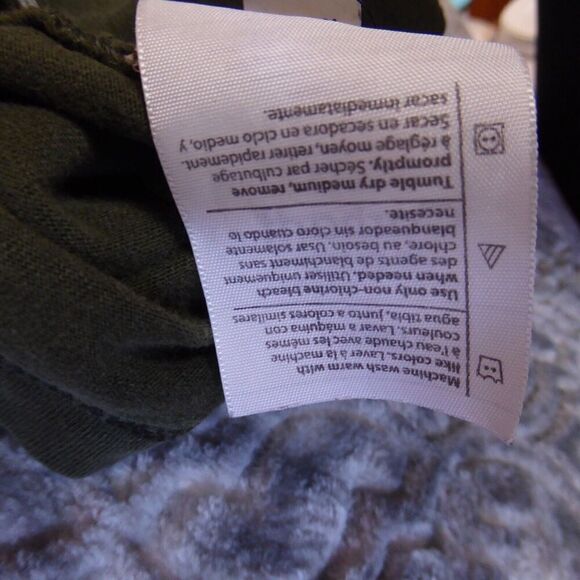 Carhartt Shirt Mens XLT Green Relaxed Fit Short Sleeve Pocket Work Grunge - Picture 8 of 9